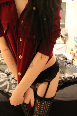 l0stkeys:  sorry for reblogging but i dunno i think i look hot in this outfit. well i felt like i did.   You do look hot.