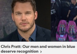 thatsmisterpiggytoyou:  incentivess:  friendly-neighborhood-patriarch:  foroneandall:  commiefaggot:  1-800-555-dick:  feministidol:  I told y'all.  way to go chris pratt you’ve finally lived up to your name  Every white guy I swear  “Pratt was moved