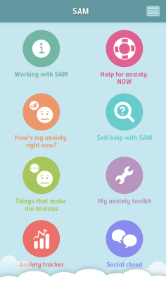 stfufauxminists:  ianthe:  ltsparkles:  it-is-a-3-patch-problem:  Thought this may be useful for a few people on here! This is a new app called ‘Self-help Anxiety Management&rsquo; by The University Of West England SAM has been developed by a university