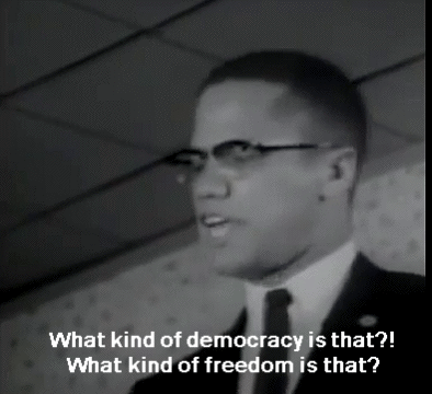 exgynocraticgrrl-archive-deacti:  Malcolm X on police brutality. 