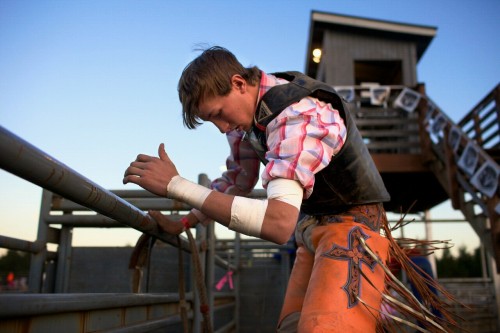 Mason County Rodeo. Washington State. July 2013.