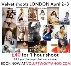 My Dear Friend And Great Photographer Velvet D'amour @Volup2 Will Make Some Dope