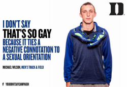 you-came-as-kaleidoscopes:  I came across this really awesome social media campaign called “You Don’t Say” by Duke’s Blue Devils and I thought I’d share it.https://twitter.com/youdontsayduke