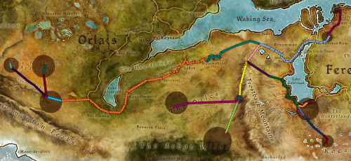 leliaanaa: INQUISITION TRAVEL TIMES requested by a bunch of people tbh distances taken from this an