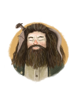 eatsleepdraw:  Hagrid & Norbert  instagram