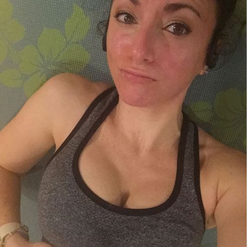 anewdawnforme1:Bodyweight Burn got all of me today! What a killer workout… I may be red faced and co