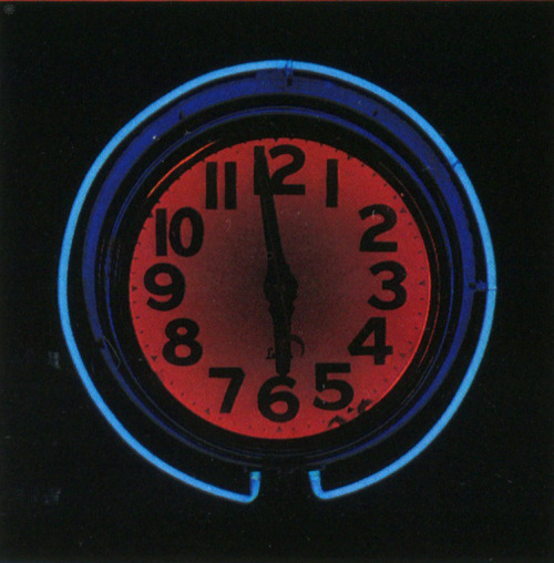 thegroovyarchives:1930′s Neon ClocksFrom Let There Be Neon, Rudi Stern, 1979.
