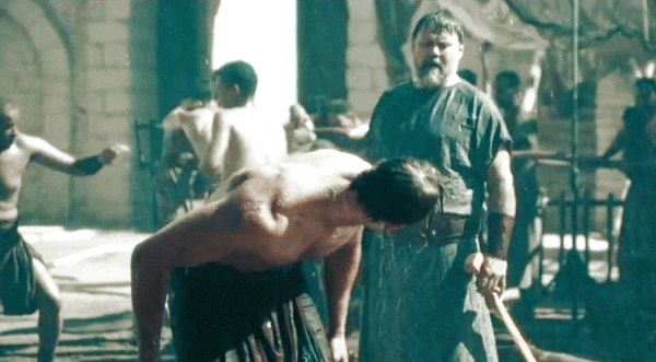 shirtlessmoviestv:Timothy Blore : Colosseum (S01E01)
