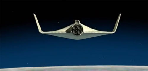 xplanes:  “In 1964 the British Aircraft Corporation (BAC) designed a hypersonic aircraft capable of flight at five times the speed of sound, nicknamed MUSTARD (Multi-Unit Space Transport And Recovery Device).  The project would have created the world’s