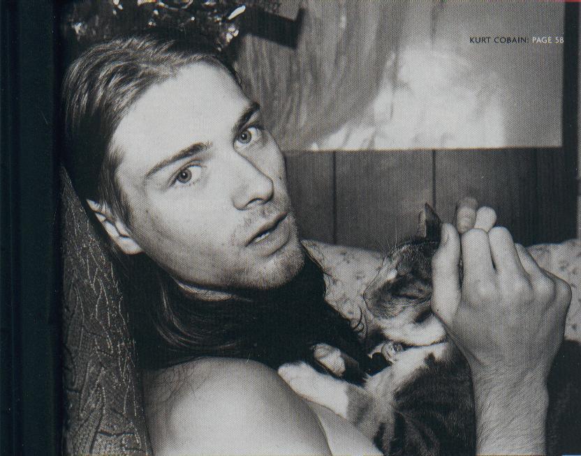 peternyc:  Kurt, Nirvana, Frances with Cats Happy Friday