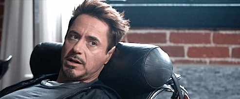 luvindowney:  Tony Stark Robert Downey Jr & Dr. Benner Mark Ruffalo at the end of Iron Man 3 