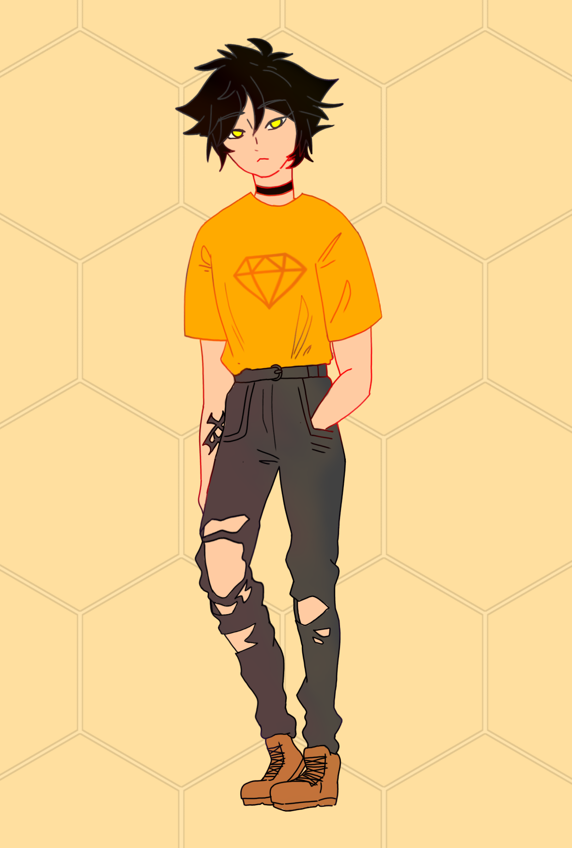 yellolue:  VANITAS VAULTVan: Starting from April to May, Vanitas Vault is open ㅇㅅㅇ! ! It’s a little blog segment where I show off my…uh… clothes uwu. Here’s my ootd ^^….with that said…I think this is the first time y'all saw my tattoo?
