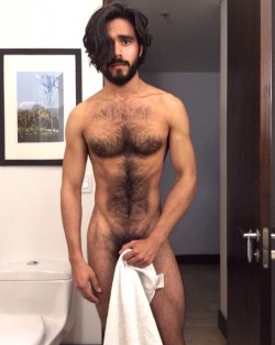 thehairyhunk:Featuring @nanchovelez | By