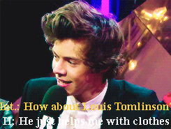 Louis Tomlinson!fashion Designer AUx Harry Styles!Indie Singer AU