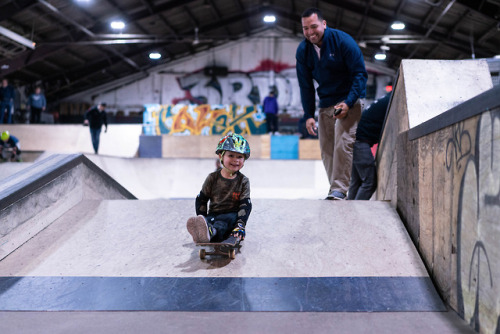 Fearless Faces Of This Weekends Kids Clinic Put On By The Lion-hearted Skater Boys Of @AdaptiveSkatewith