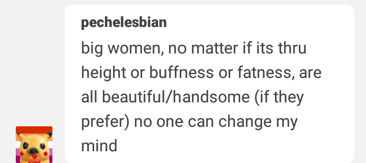fuocogo: destinytomoon:  destinytomoon:  Im totally here for love buff women and