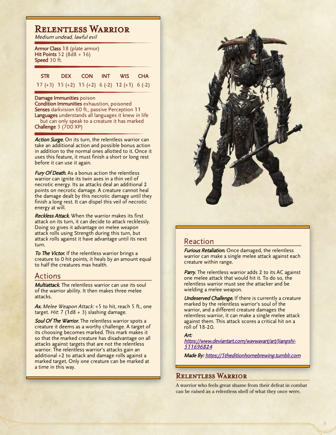 5theditionhomebrewing:  Here’s some undead. Going to fix up how they look soon