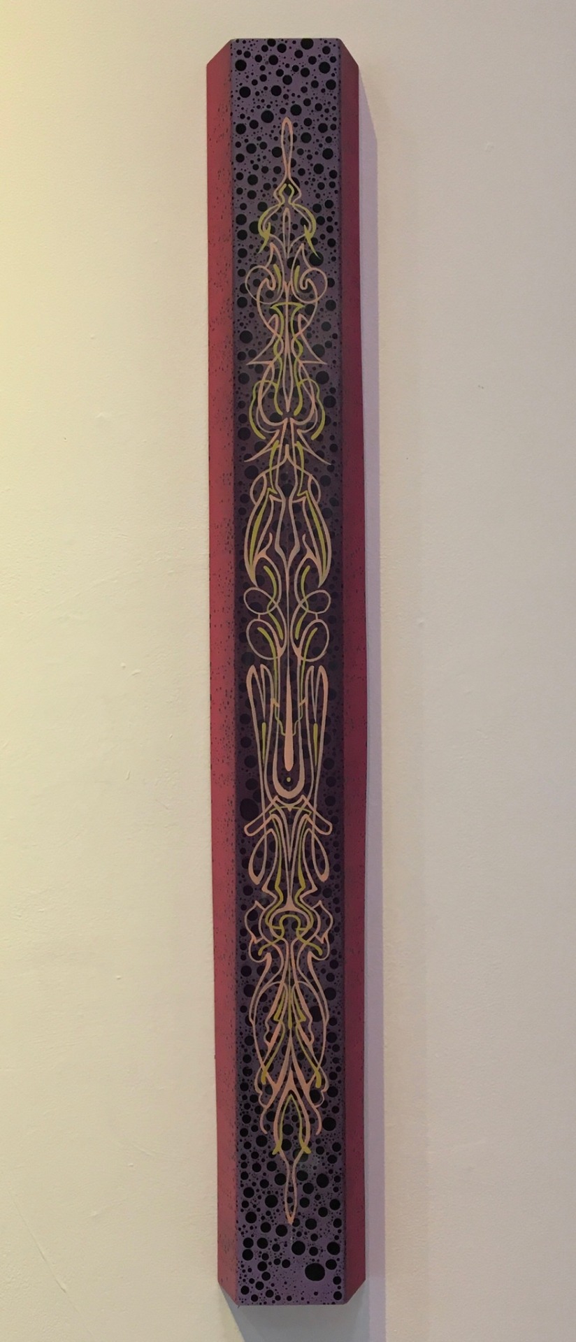 New Art Show's Up, Pt. 1. We're Actually Friends With The Guy Who Does The Pinstriping, He's Nice. Last