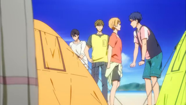iseefairies:  Free! Ep. 5 → Rei/Nagisa 