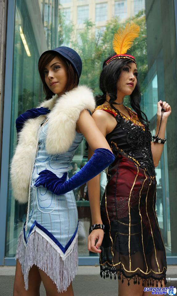 queens-of-cosplay:Flapper Korra and AsamiArt by: FoxvilleCosplayers:  Sushi Monster