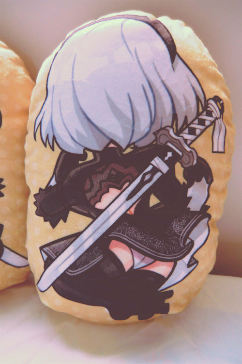 some more pillows I’ll have at fanexpo this weekend :)