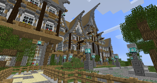 datcatwhatcameback:  games-are-beautiful:  Images from Hypixel’s server IP: mc.hypixel.net  EVERYTHING I HAVE EVER MADE LOOKS LIKE CRAP NOW  Damn! @_@