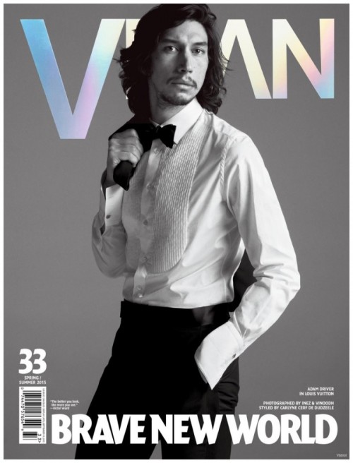 belle-ayitian:Adam Driver for VMAN Magazine 