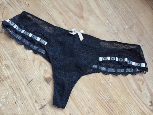 worndirtypanties: Submission: “Yummie! Great, when she is horny. :-)” Submit your pantie
