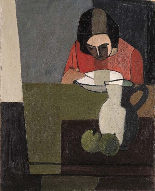 terminusantequem:  Albert Schnyder (Swiss, 1898-1989) - Mädchen mit Krug (1933) 