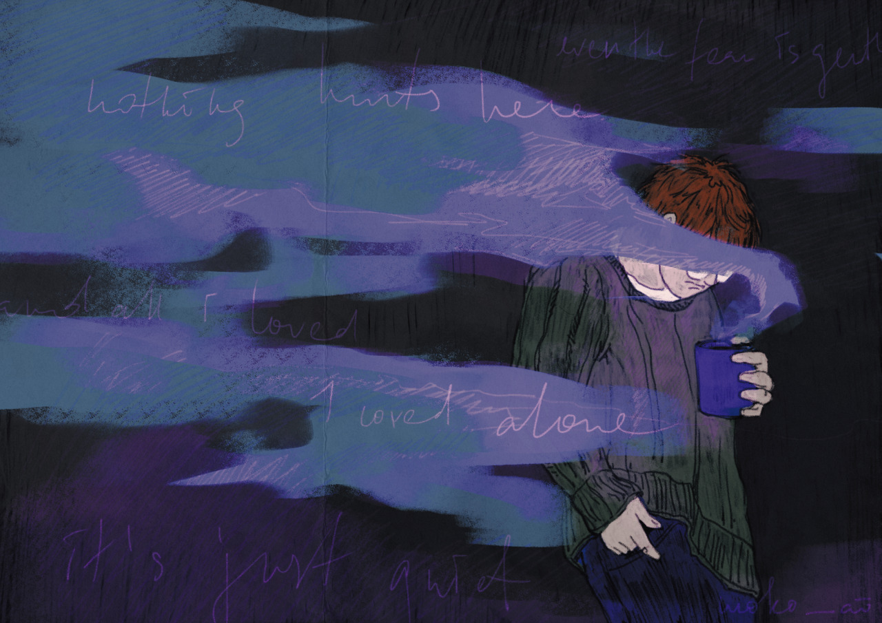 its easier, this way #magnuspod#tma #the magnus archives #martin blackwood #its almost 4 am and im gonna regret this  #just let the blissful mist hide you  #its safe here