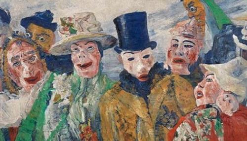  James Ensor“The Intrigue” 