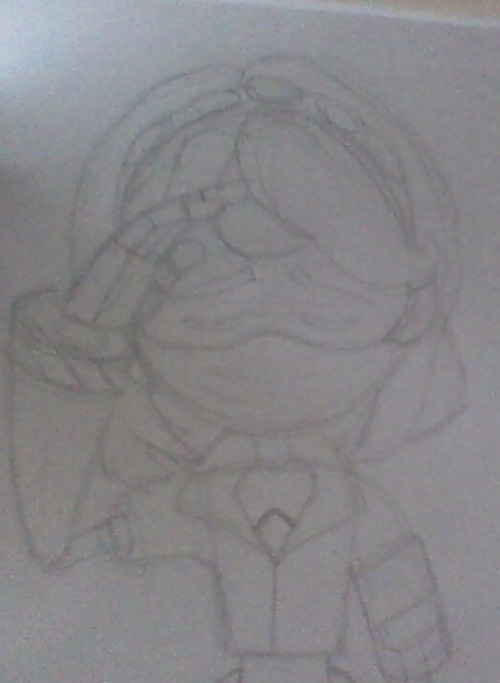 Look What I'm Working On! And The Silly Creature I've Created In The Processeventuallly I'll Color It
