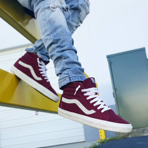 Missend slachtoffer Gevangene Vans Sk8-Hi Reissue Vintage - Windsor Wine/Blanc -... – Sweetsoles –  Sneakers, kicks and trainers.