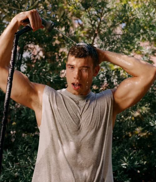 vogueman:  Derek Chadwick photographed by Jin Shots