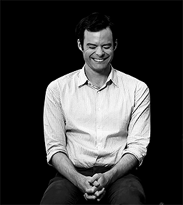 feministjamesransone:Bill Hader (not) being high for 10 minutes straight (x)