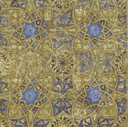 nobrashfestivity:Islamic art (1300-1600, Left) contrasted with the work of Maurits Cornelis Escher, 