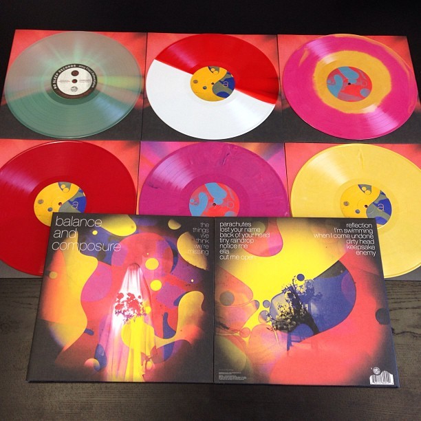 nosleeprecords:  Just a reminder on how beautiful the new @balanceandcomposure vinyl