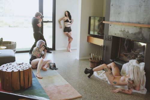 frankndame:  Frank+dame, BTS, Sgaustralia, Sydneyshootfest2016, featuring Coolico Suicide, Arachnie 