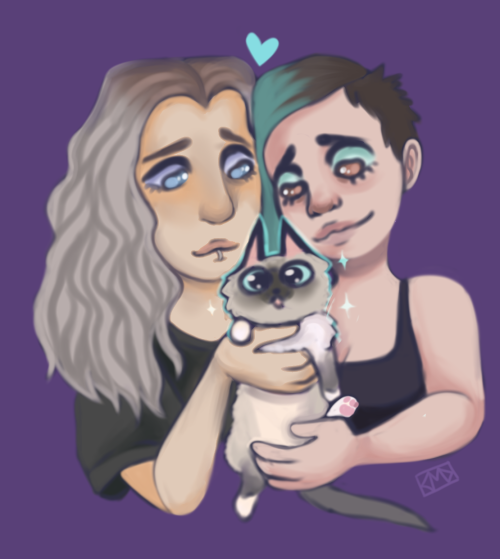 kmbackwardsk: little painting to celebrate our new son