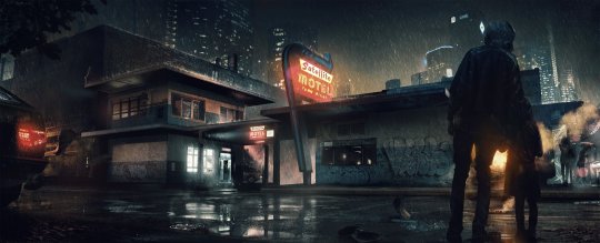 nestedneons:Concept art for Detroit Becomes Human by @WojtekFus