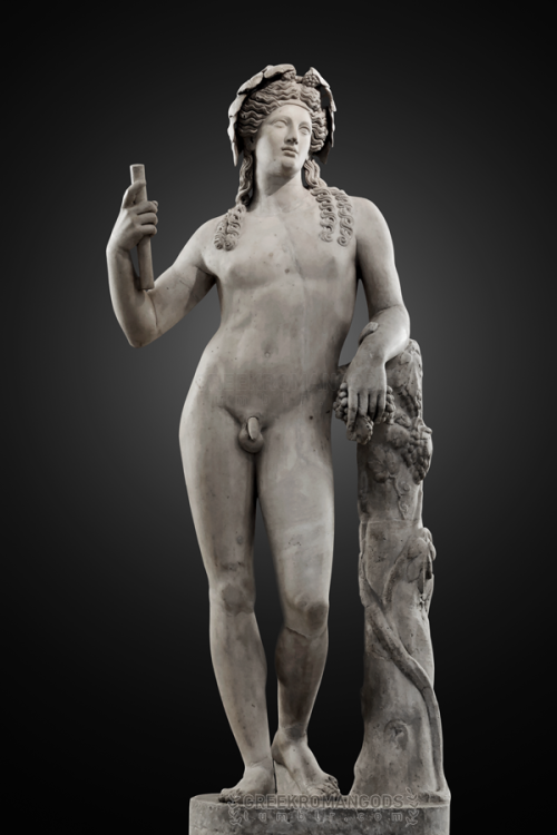 greekromangods: Bacchus Italy; 2nd century AD Marble Richelieu Collection Musée du Louvre ** 