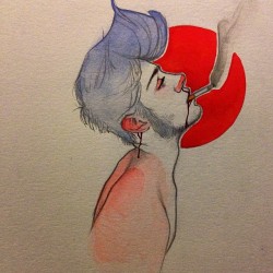 martinbedolla:  More watercolor fun [: 