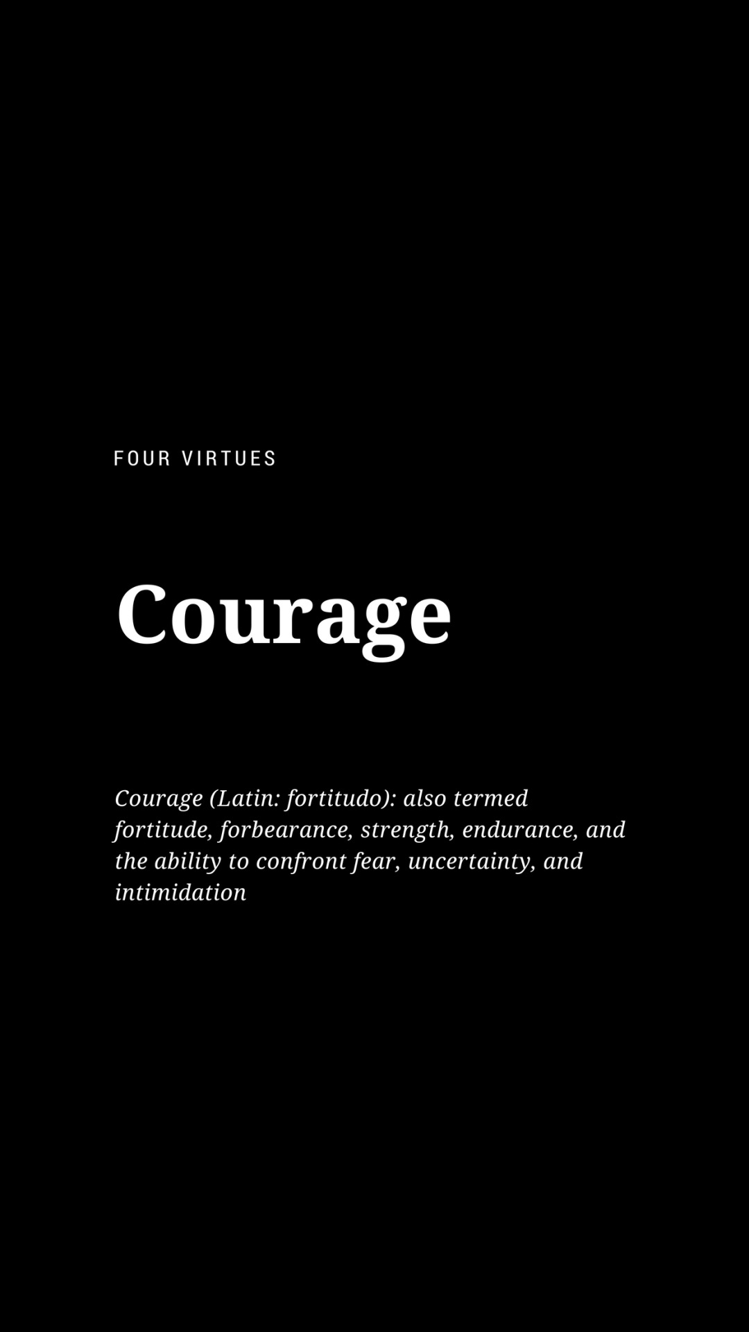 fyp-philosophy:  https://en.wikipedia.org/wiki/Cardinal_virtues