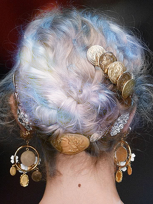 Porn tothecomrades:  Dolce Gabbana ss14 + hair photos