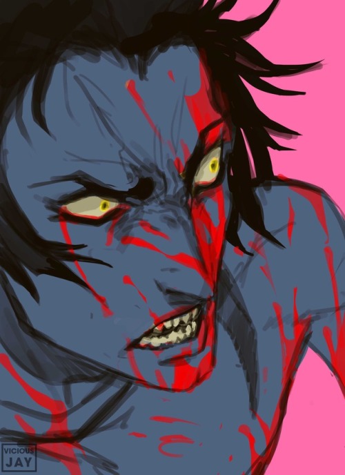 there is tendency with devilman stuff that it’s a sketch and in 2 option, because I like the c