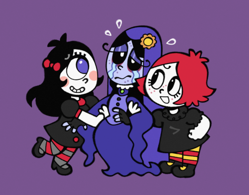 billfrancois:



Girl’s fright out~ #ruby gloom