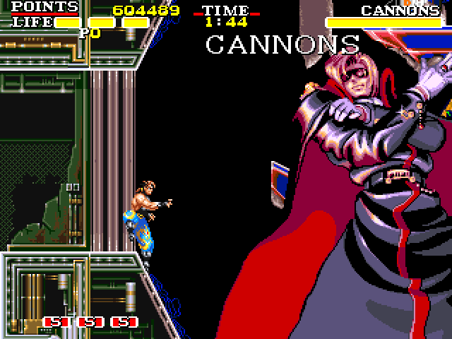 obscurevideogames:  “CANNONS” - Osman (Mitchell Corporation - arcade - 1996) 