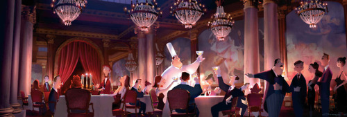 Ratatouille visual development by Dominique Louis 