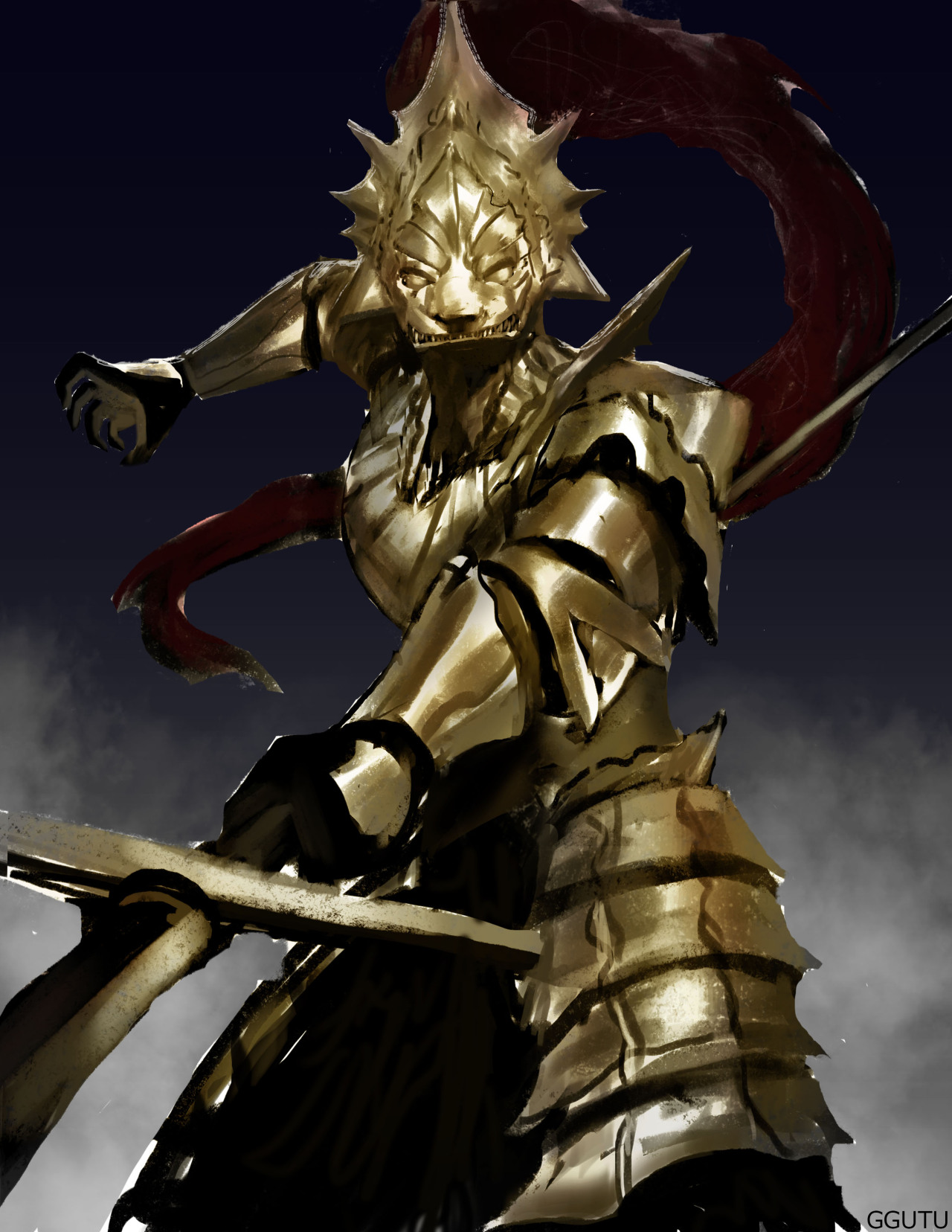 Featured image of post Dark Souls Ornstein Concept Art See more ideas about dark souls dark souls art demon souls