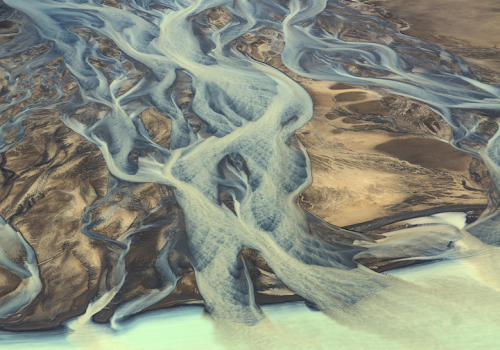 More Spectacular Aerial Shots of Iceland’s Volcanic Rivers